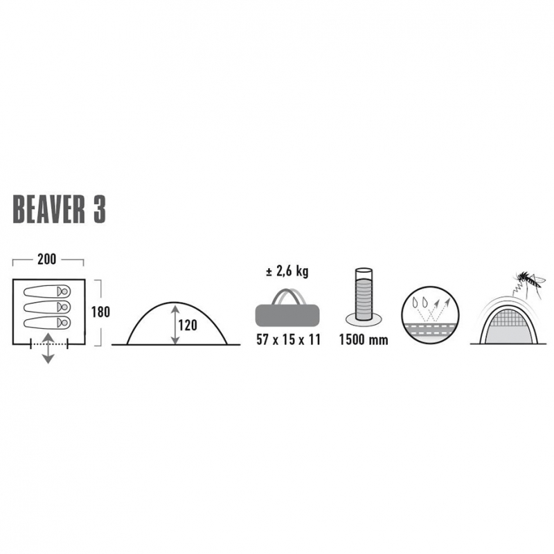 High Peak Beaver 3 10322
