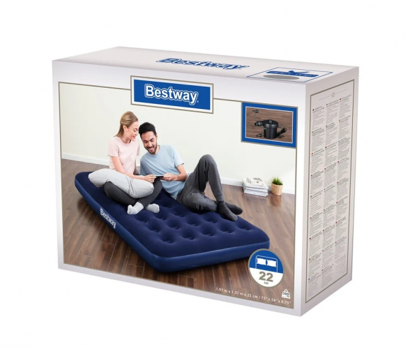 Bestway 67287 Oro Lova + Kintamosios Srovės Siurblys