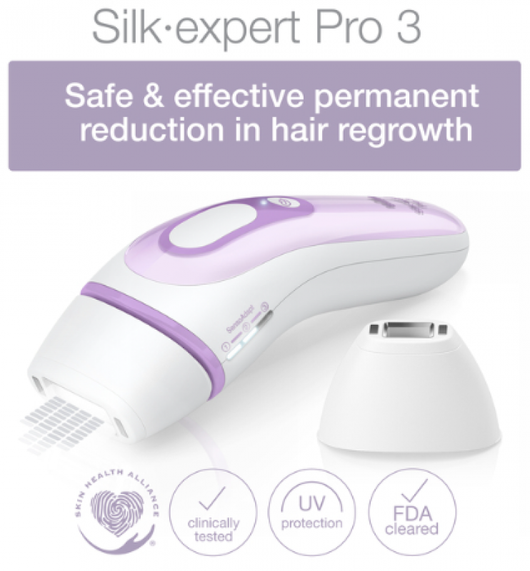 Braun Silk-Expert Pro 3 Pl3111 Ipl Plaukų Šalinimo Sistema