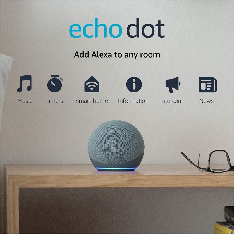 Amazon Echo Dot (4Th Gen) Twilight Blue (B7W64E)