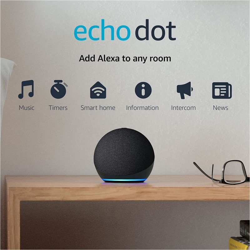 Amazon Echo Dot (4Th Gen) Charcoal (B7W64E)