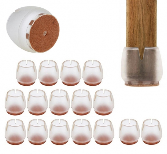 Užmaunamos Kojelės Baldams, 16 Vnt (12 - 16 Mm)