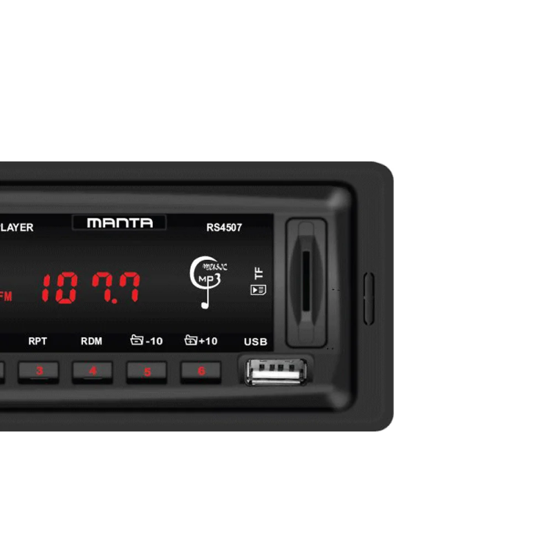 Manta Rs4507 Automobilinis Radijas Su Bluetooth