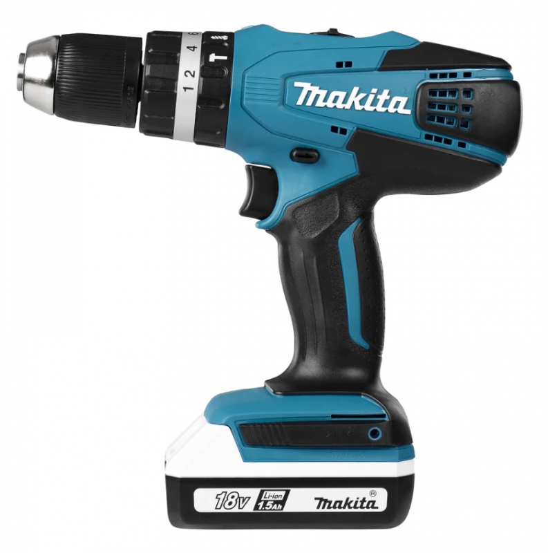 Makita Hp457Dwe 18V Kombinuotas Gręžtuvas