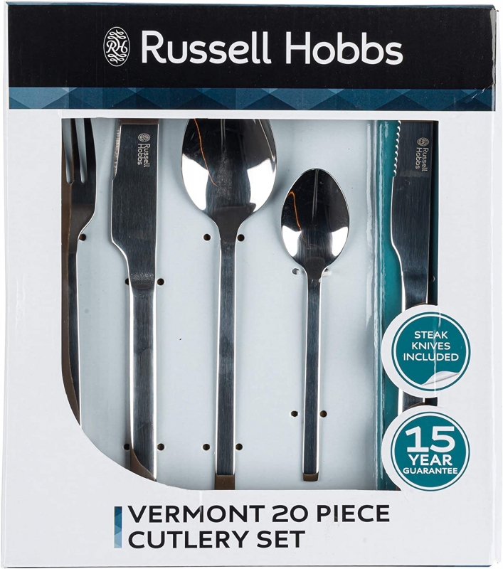 Russell Hobbs Rh00855Eu Vermont Stalo Įrankių Rinkinys 20 Vnt