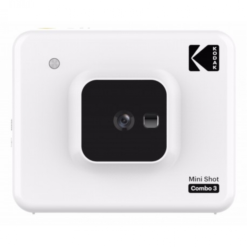 Kodak Mini Shot 3 Square Instant Camera And Printer White