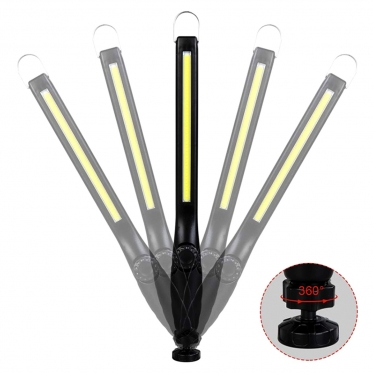 Įkraunama COB LED darbinė lempa, 8 W