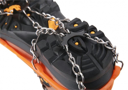 Slydimui atsparūs batų apkaustai, 38 - 45 dydis (oranžiniai)
