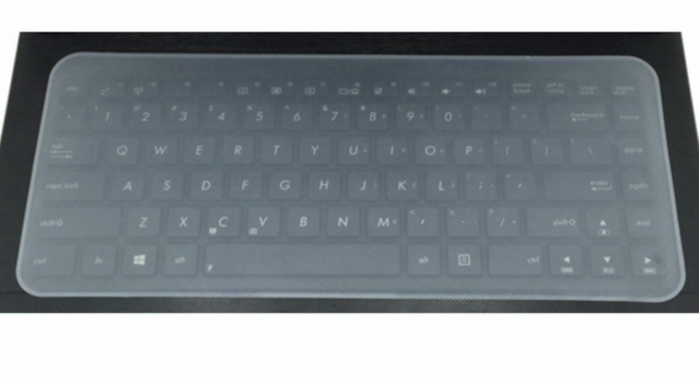 Silikoninė klaviatūros apsauga, 31 x 13 cm