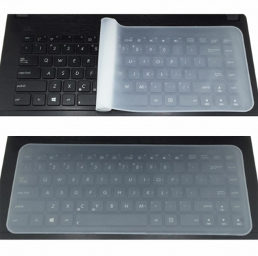 Silikoninė klaviatūros apsauga, 31 x 13 cm