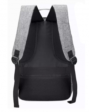 Kuprinė nešiojamam kompiuteriui, 42 x 28 x 15 cm (pilka, juoda)