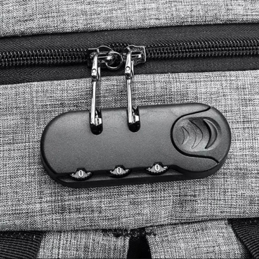 Kuprinė nešiojamam kompiuteriui, 42 x 28 x 15 cm (pilka, juoda)