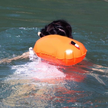 Pripučiamas plaukimo gelbėjimosi plūduras, 46 x 23 x 16 cm