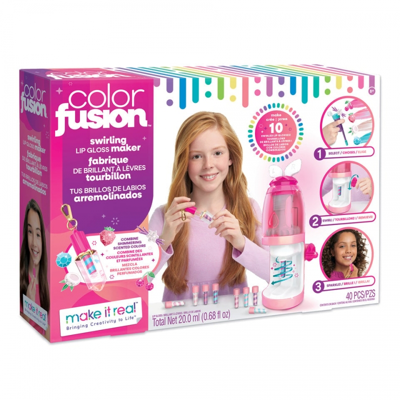Make It Real Lūpdažių Gaminimo Rinkinys Color Fusion