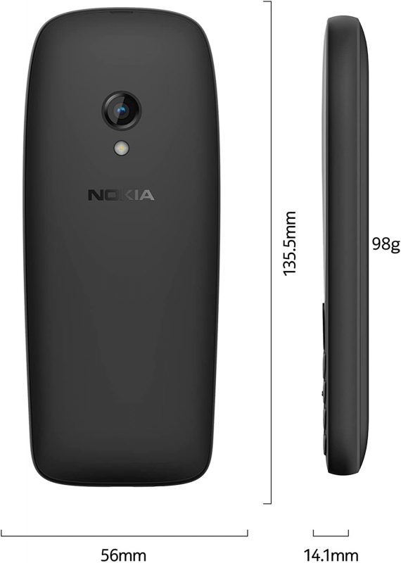 Nokia 6310 Dual Black Eng