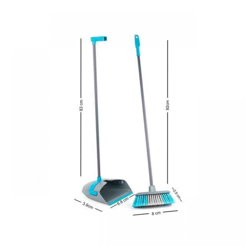 Brushes Beldray La049230Eu7 Long Handled Dustpan And Broom