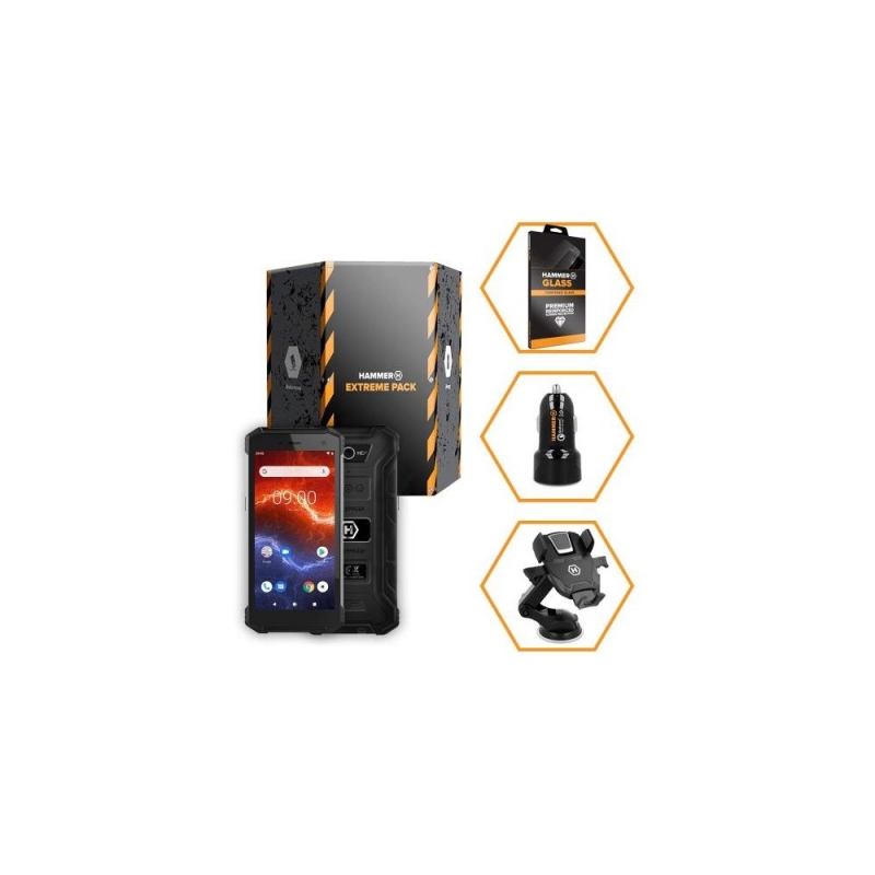 Mobilusis Telefonas Myphone Hammer Energy 2 Eco Dual Black Extreme Pack