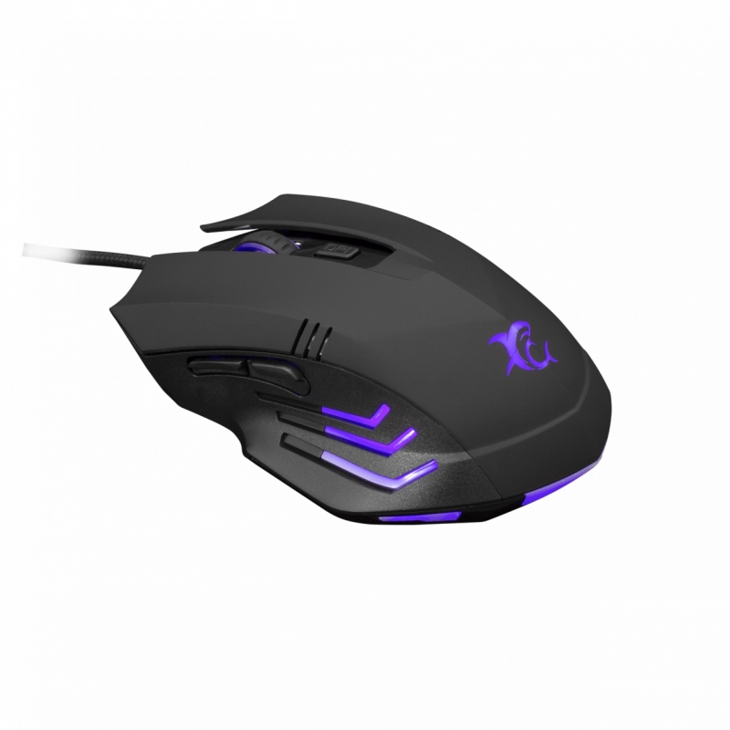 Pelė White Shark Gm-5006B Gaming Mouse Hannibal-2 Black