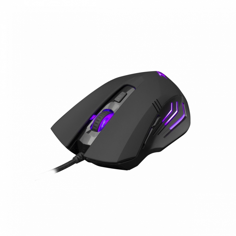 Pelė White Shark Gm-5006B Gaming Mouse Hannibal-2 Black
