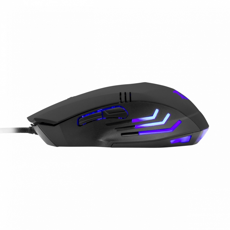 Pelė White Shark Gm-5006B Gaming Mouse Hannibal-2 Black