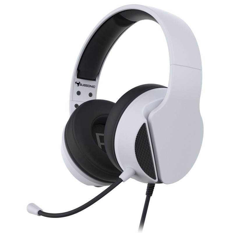 Ausinės Su Mikrofonu Subsonic Gaming Headset For Ps5 Pure White