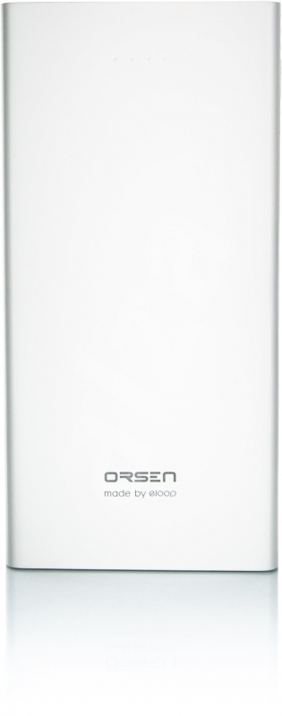 Išorinė Baterija Orsen E41 Power Bank 10000Mah, Balta