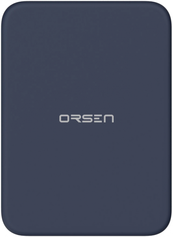 Išorinė Baterija Orsen Ew50 Magnetic Wireless Power Bank For Iphone 12 And 13 4200Mah, Mėlyna