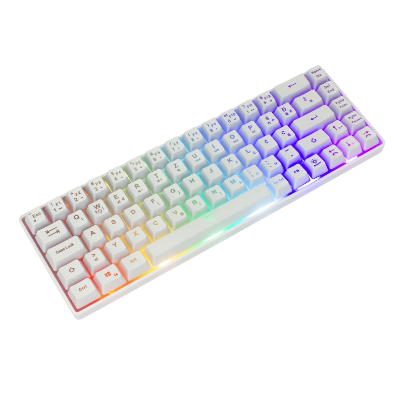 Keyboards White Shark Gk-2201 Ronin White-Us