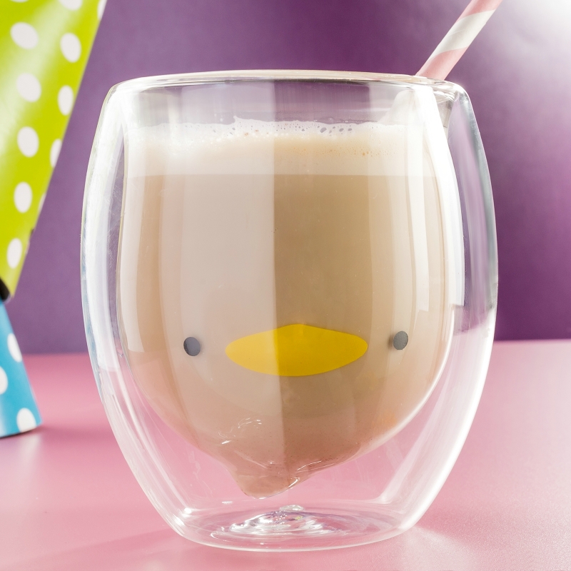 Dvigubos Sienėlės Stiklinė - Antis