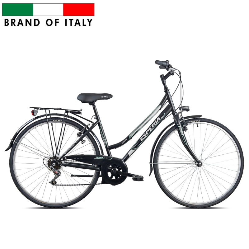 Esperia 28 Universal Lady City Bike Frame Size M Black