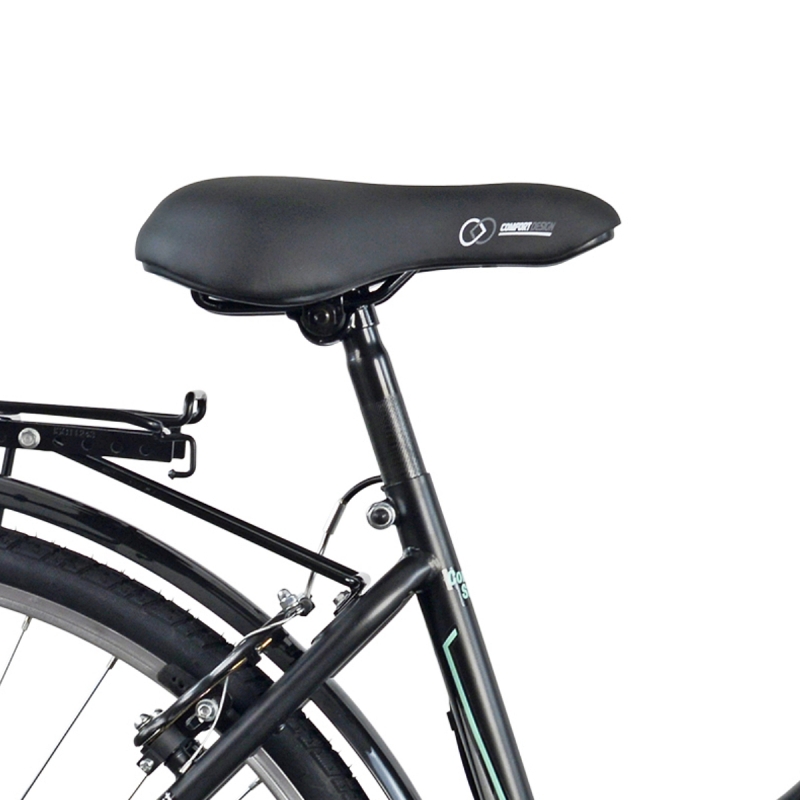Esperia 28 Universal Lady City Bike Frame Size M Black