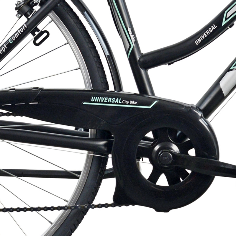 Esperia 28 Universal Lady City Bike Frame Size M Black