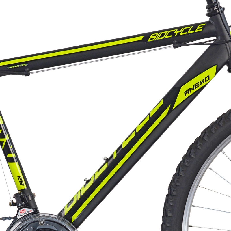 Esperia Anexo 26 Mountain Bike Frame Size S Black/green Matte