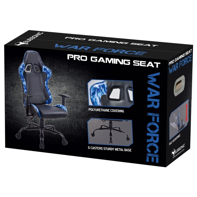 Kėdė Subsonic Pro Gaming Seat War Force