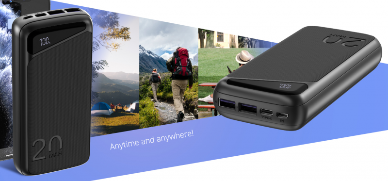 Išorinė Baterija Navitel Pwr20 Mx, 20 000 Mah