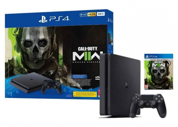 Žaidimų Kompiuteris Sony Playstation 4 Slim 500Gb (Ps4) + Call Of Duty Modern Warfare Ii