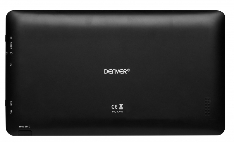 Planšetinis Kompiuteris Denver Taq-10463 10.1/16Gb/2Gb/wi-Fi/android10Go/black