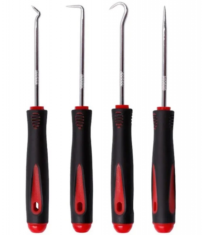 Universalių Kabliukų Rinkinys, Juoda/raudona