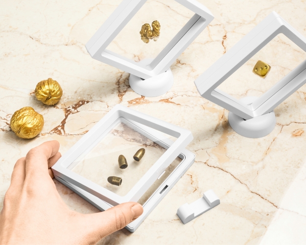 Levituojantys Rėmai, 3 Vnt, Balti