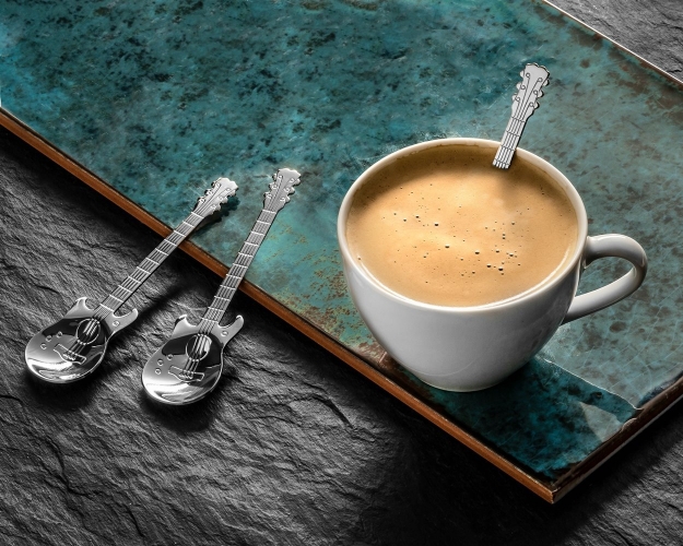 Gitaros Arbatos Šaukšteliai, Sidabriniai