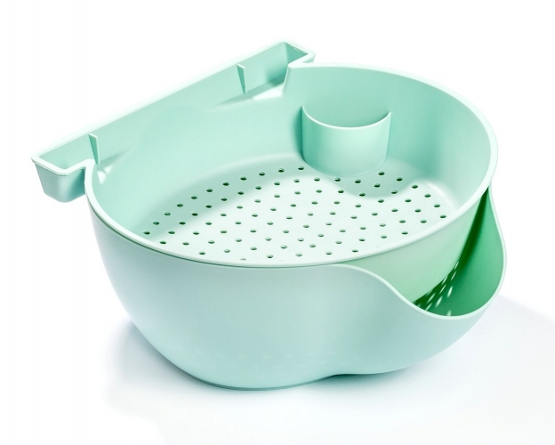 Tinginio Užkančių Dubuo Su Išmaniojo Telefono Laikikliu, Melsva