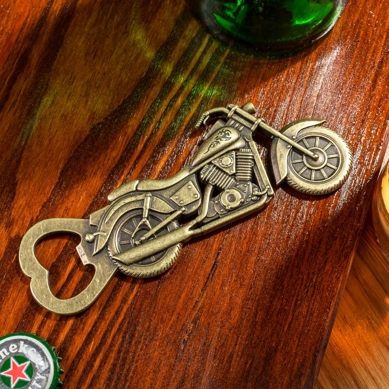 Atidarytuvas - Motociklas, Geltonas