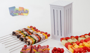 Vėrinukų gaminimo prietaisas "Brochette Express" Vėrinukų gaminimo prietaisas "Brochette Express"