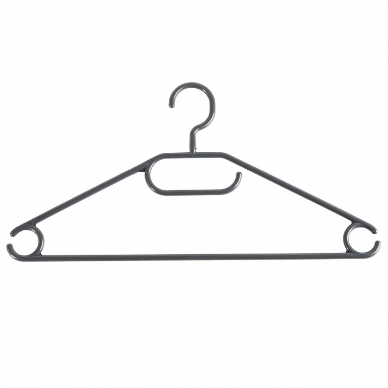 Plastikinių Pakabų Komplektas Beldray, 8 Vnt, Juodos