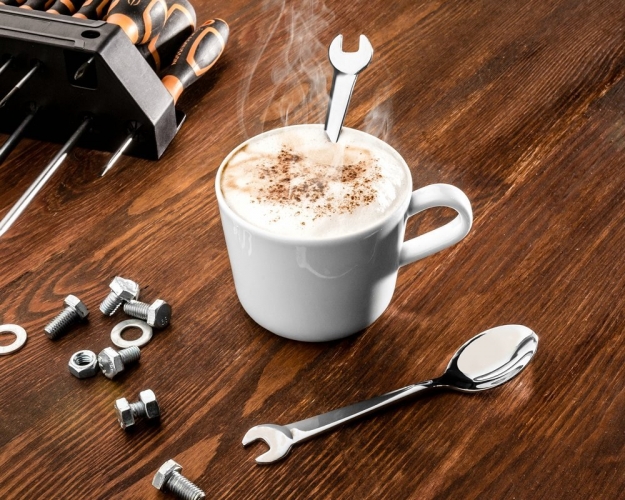 Arbatiniai Šaukšteliai Veržliarakčiai, 2 Vnt.