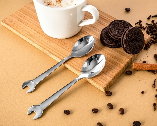 Arbatiniai Šaukšteliai Veržliarakčiai, 2 Vnt.