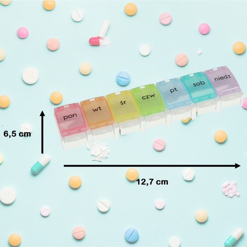 Dėžutė Vaistams, Spalvota