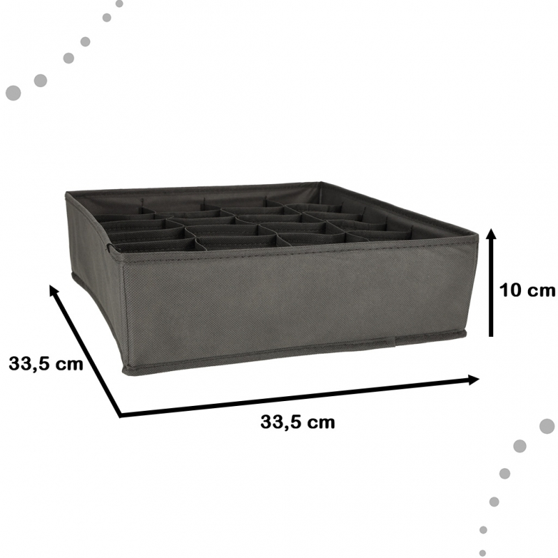 Dėžutės Apatiniam Trikotažui, 24 Skyreliai