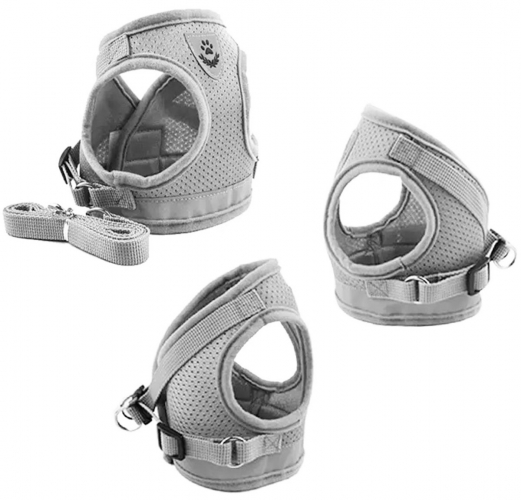 Pavadėlis Augintiniams - Liemenė, Pilkas