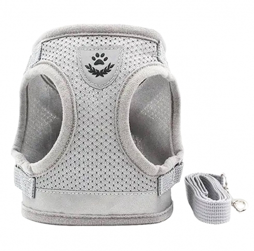 Pavadėlis Augintiniams - Liemenė, Pilkas